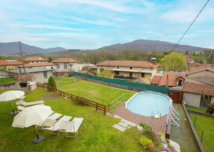 Laura Private Pool And Garden - Happy Villa Besozzo